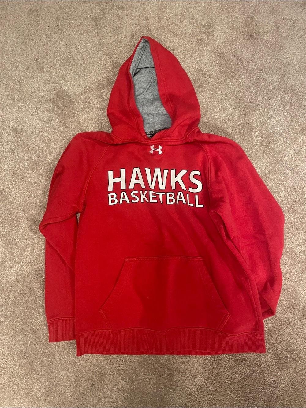 BOGO Under Armour Red Hawks Basketball Pullover Hoodie